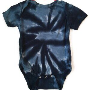 24mo Tie Dye Baby One Piece Body Suit Creeper Navy NEW 100% Cotton Rabbit Skins